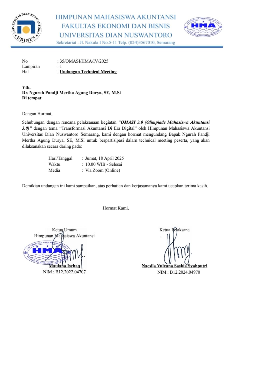 Olimpiade Mahsiswa Akuntansi